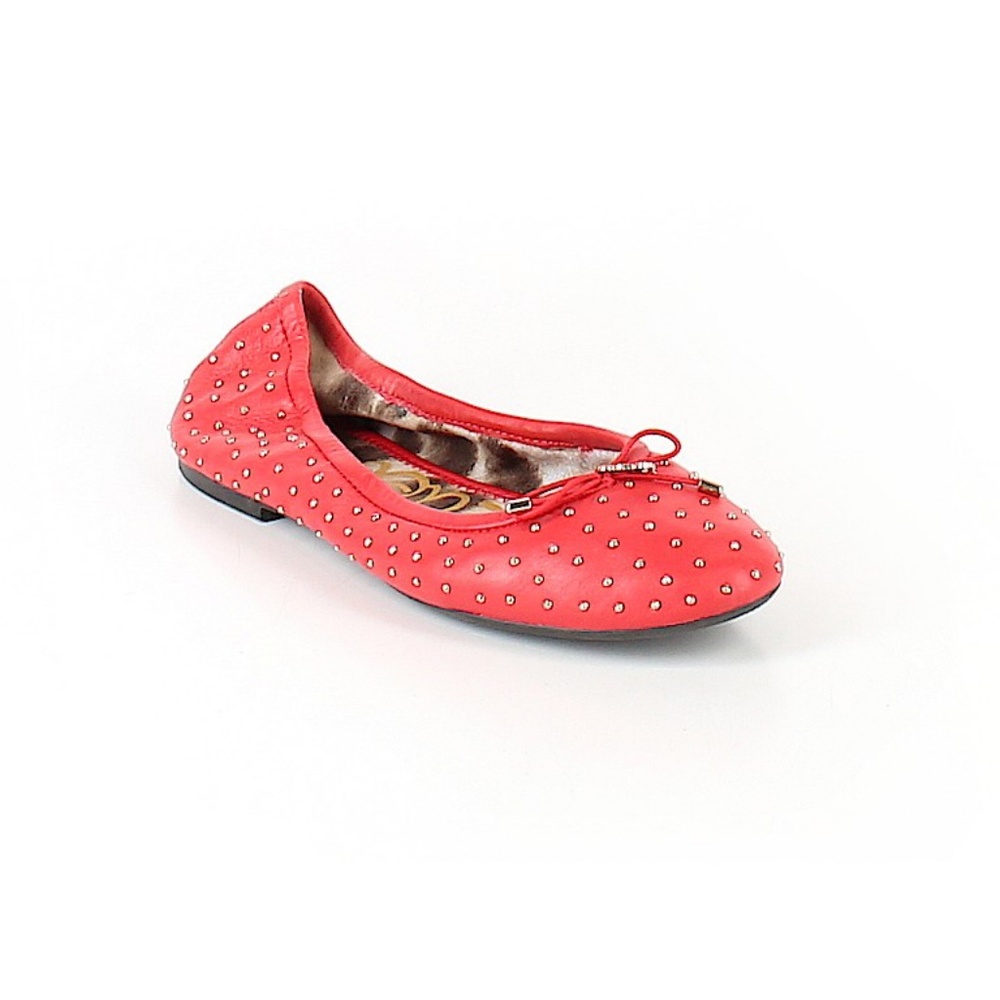 Sam Edelman Frankie Studded Red Flats